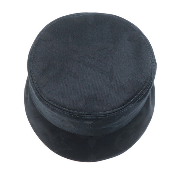 LOUIS VUITTON Bucket Hat Daily Glam Black Beige M7164M - Picture 4 of 7